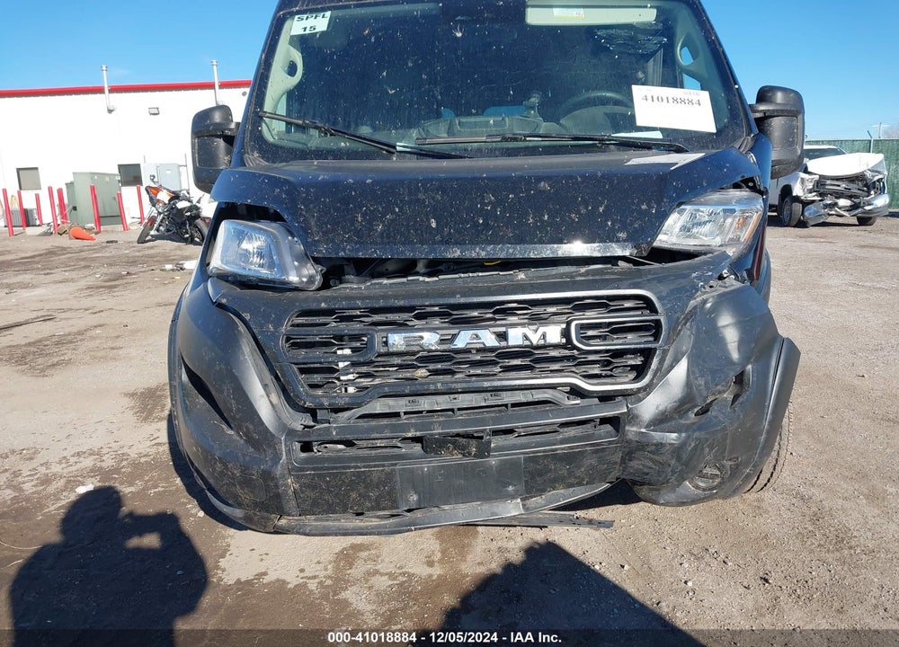 2023 RAM PROMASTER 2500 HIGH ROOF 159 WB VIN: 3C6LRVDG2PE594316