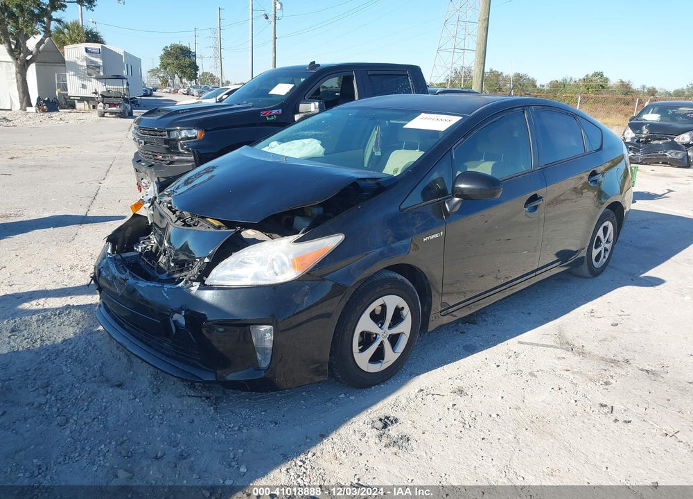 2012 TOYOTA PRIUS TWO VIN: JTDKN3DU3C5411926