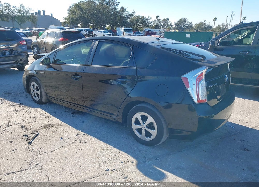 2012 TOYOTA PRIUS TWO VIN: JTDKN3DU3C5411926