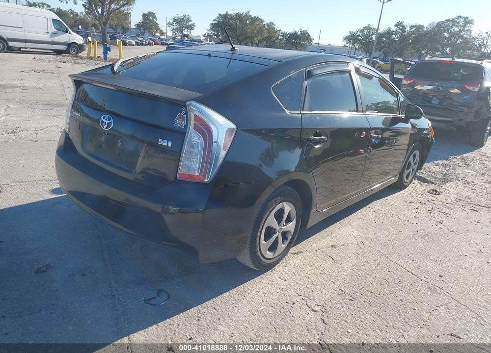 2012 TOYOTA PRIUS TWO VIN: JTDKN3DU3C5411926