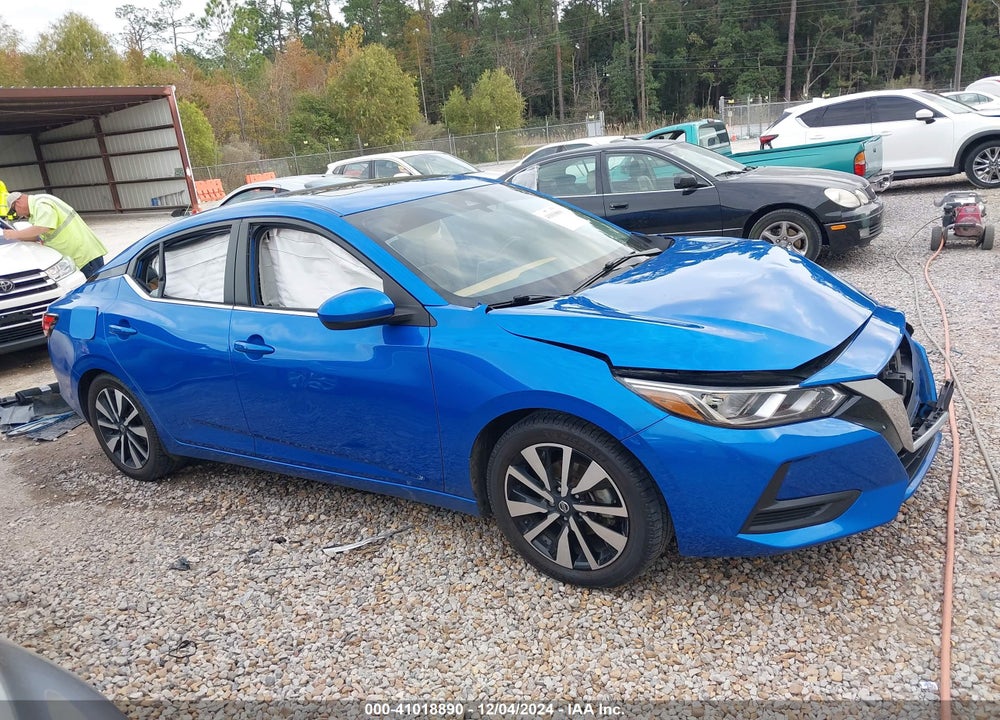 2022 NISSAN SENTRA SV XTRONIC CVT VIN: 3N1AB8CV9NY299850