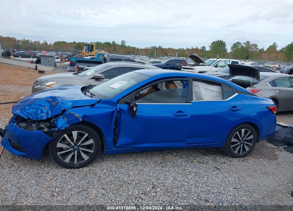 2022 NISSAN SENTRA SV XTRONIC CVT VIN: 3N1AB8CV9NY299850