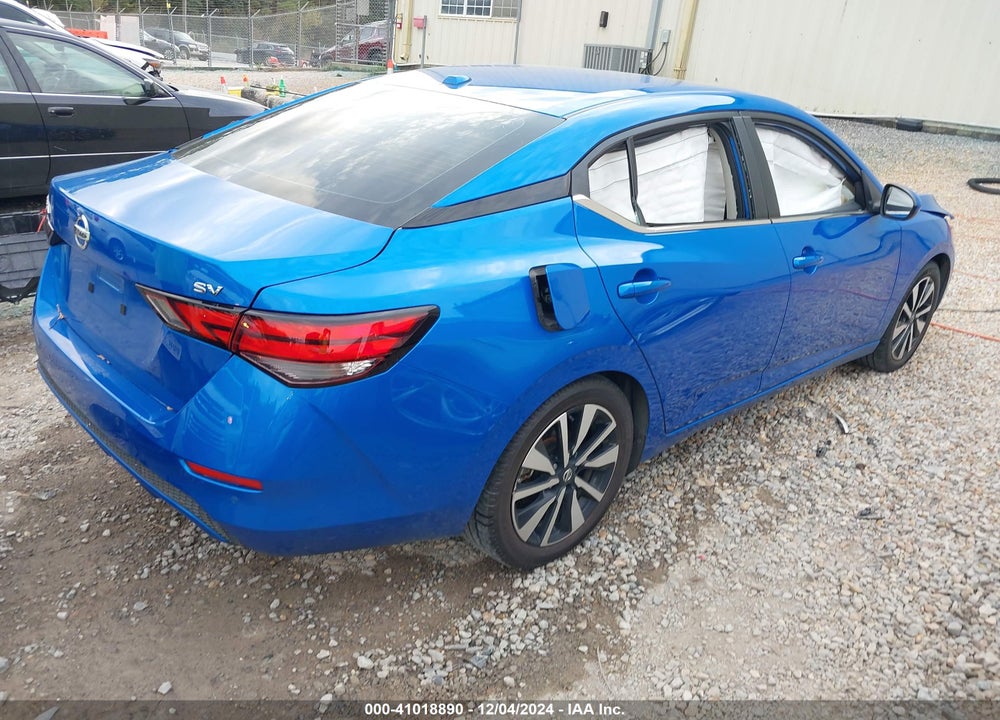 2022 NISSAN SENTRA SV XTRONIC CVT VIN: 3N1AB8CV9NY299850