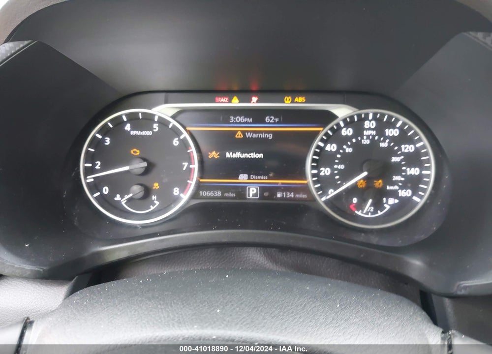 2022 NISSAN SENTRA SV XTRONIC CVT VIN: 3N1AB8CV9NY299850