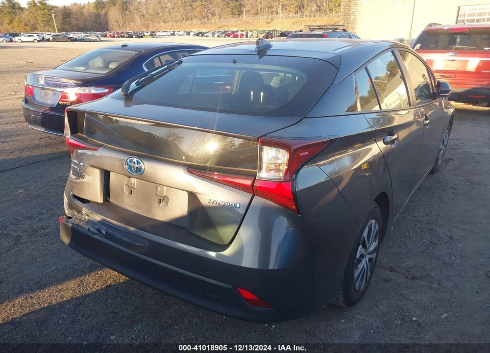 2019 TOYOTA PRIUS VIN: JTDL9RFU4K3012817