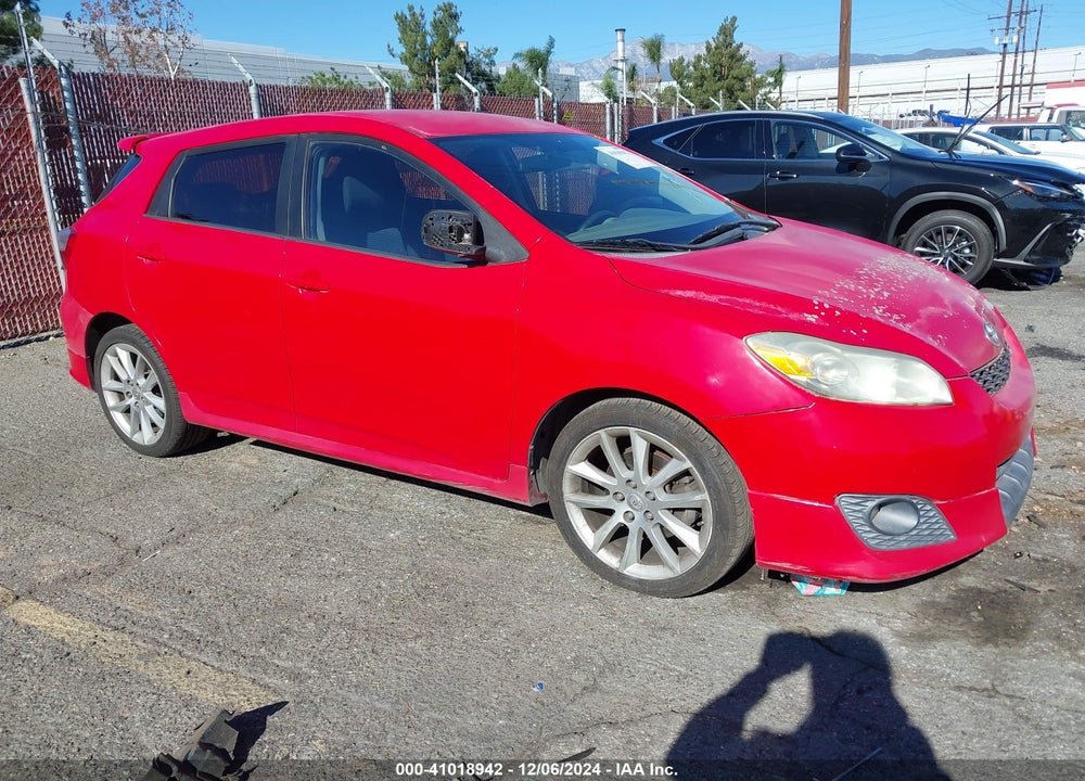 2009 TOYOTA MATRIX XRS VIN: 2T1GE40EX9C005616