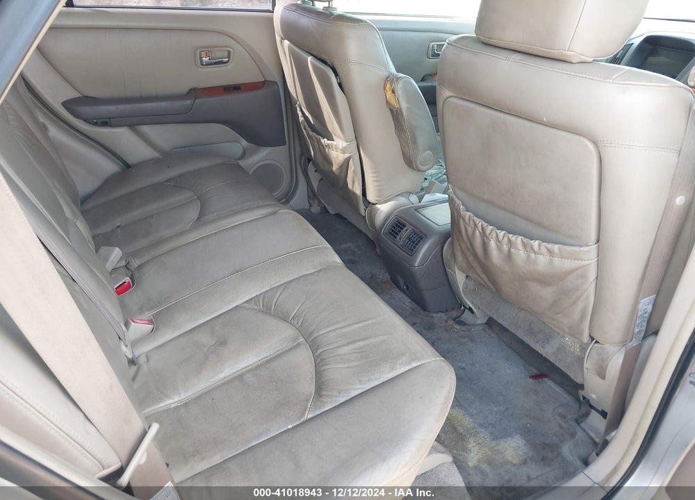 2001 LEXUS RX 300 VIN: JTJGF10U010118960