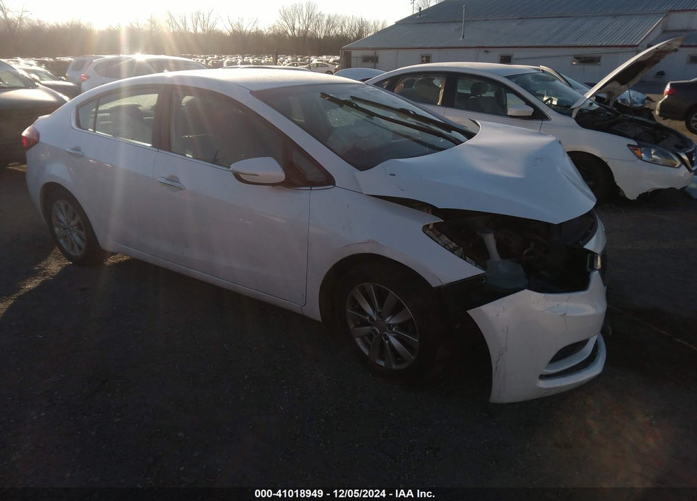 2015 KIA FORTE EX VIN: KNAFX4A87F5280414