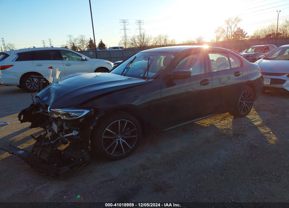 2022 BMW 330I VIN: 3MW5R7J03N8C37885