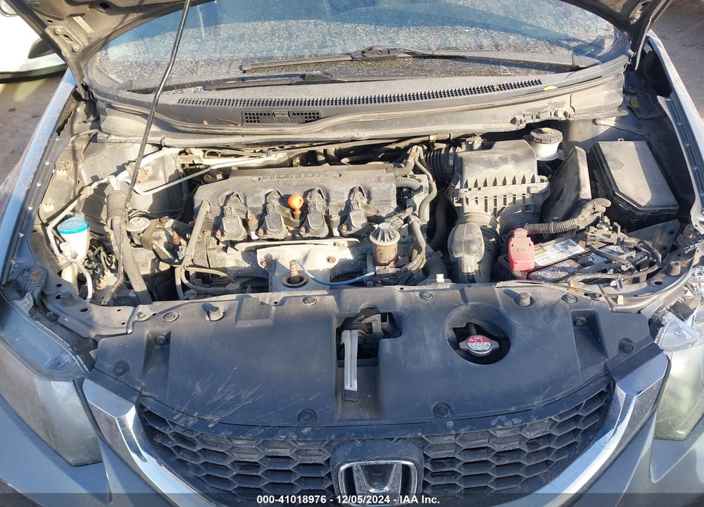 2013 HONDA CIVIC LX VIN: 19XFB2F54DE077485