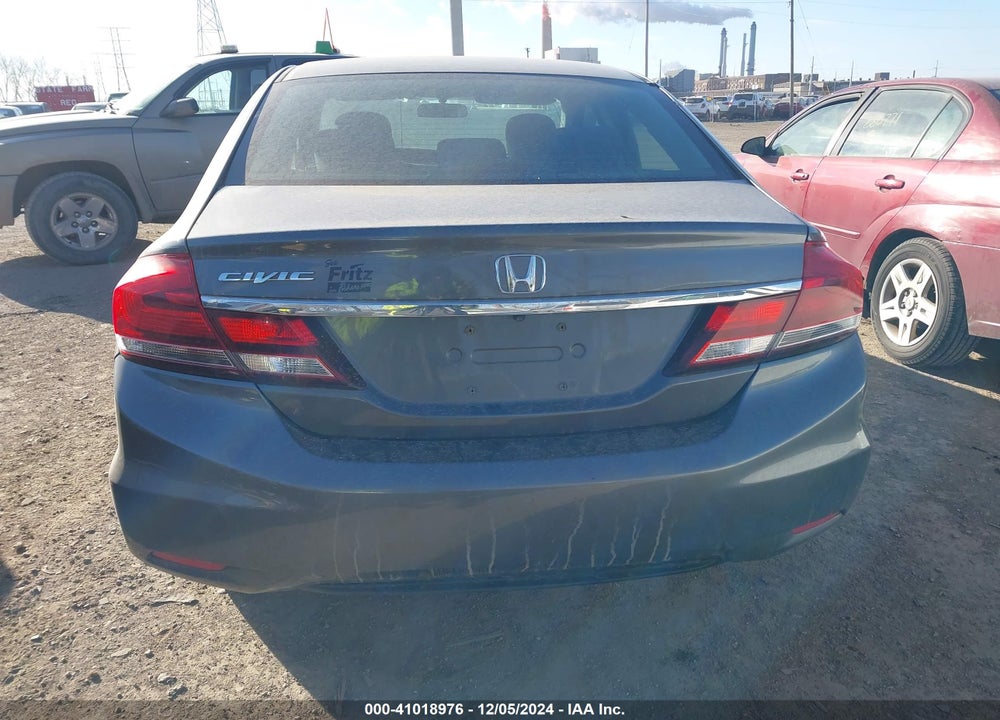 2013 HONDA CIVIC LX VIN: 19XFB2F54DE077485