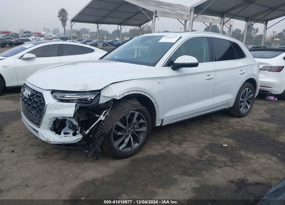 2022 AUDI Q5 PREMIUM 45 TFSI S LINE QUATTRO S TRONIC VIN: WA1GAAFY6N2018748
