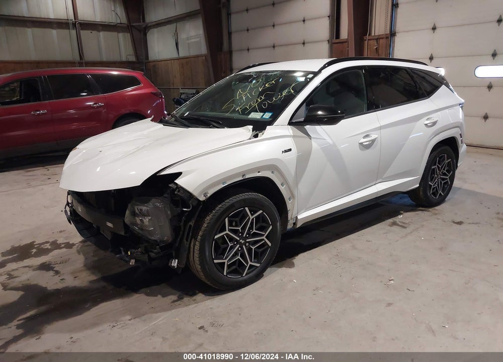 2022 HYUNDAI TUCSON N LINE VIN: KM8JFCAEXNU100116