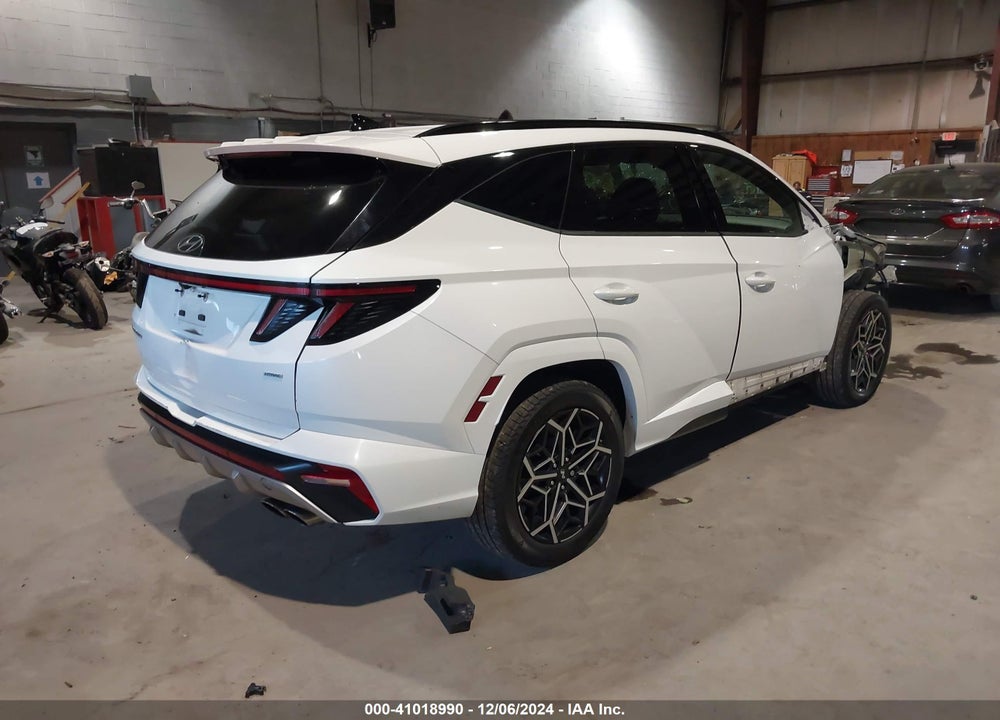 2022 HYUNDAI TUCSON N LINE VIN: KM8JFCAEXNU100116