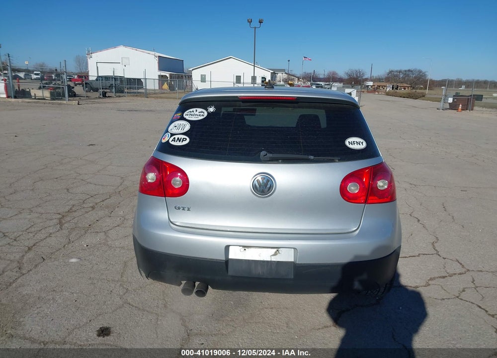 2007 VOLKSWAGEN GTI 4-DOOR VIN: WVWHV71K17W191321