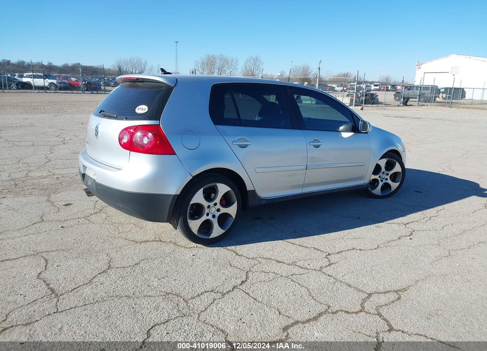 2007 VOLKSWAGEN GTI 4-DOOR VIN: WVWHV71K17W191321