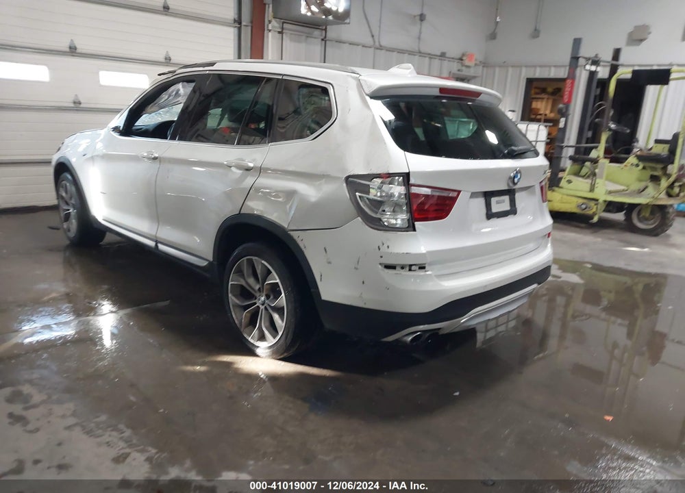 2017 BMW X3 XDRIVE35I VIN: 5UXWX7C56H0S19674