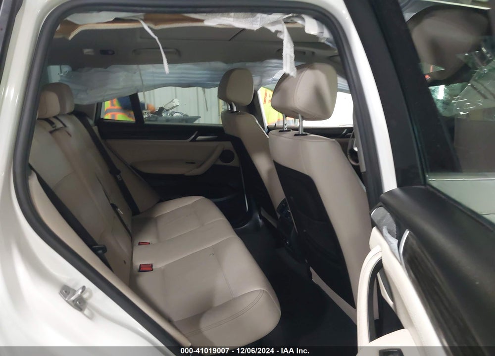 2017 BMW X3 XDRIVE35I VIN: 5UXWX7C56H0S19674