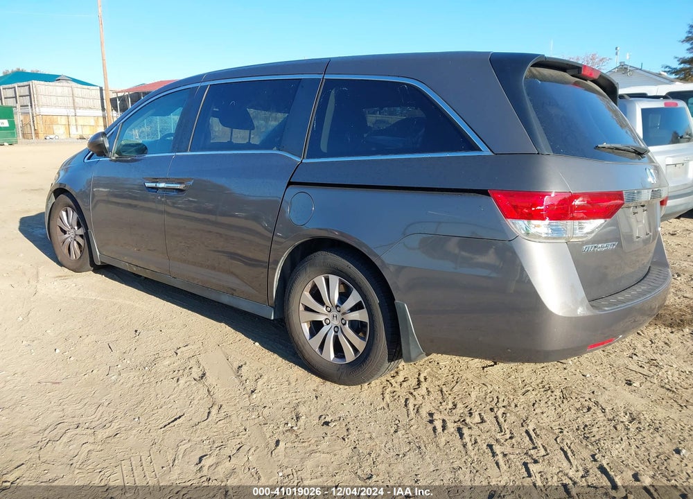 2016 HONDA ODYSSEY SE VIN: 5FNRL5H37GB051467