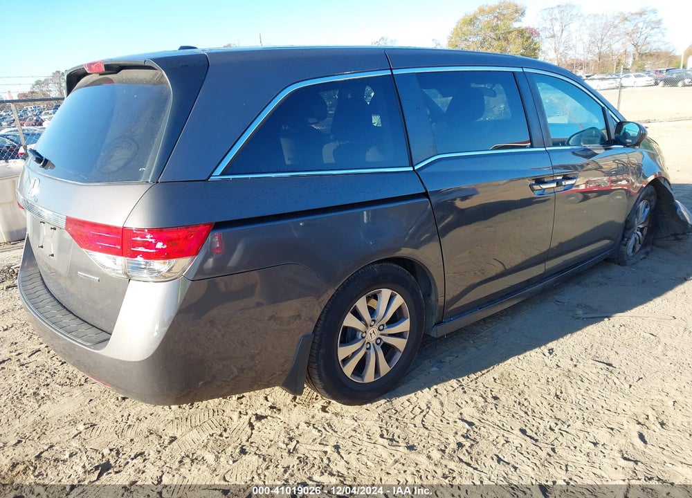 2016 HONDA ODYSSEY SE VIN: 5FNRL5H37GB051467