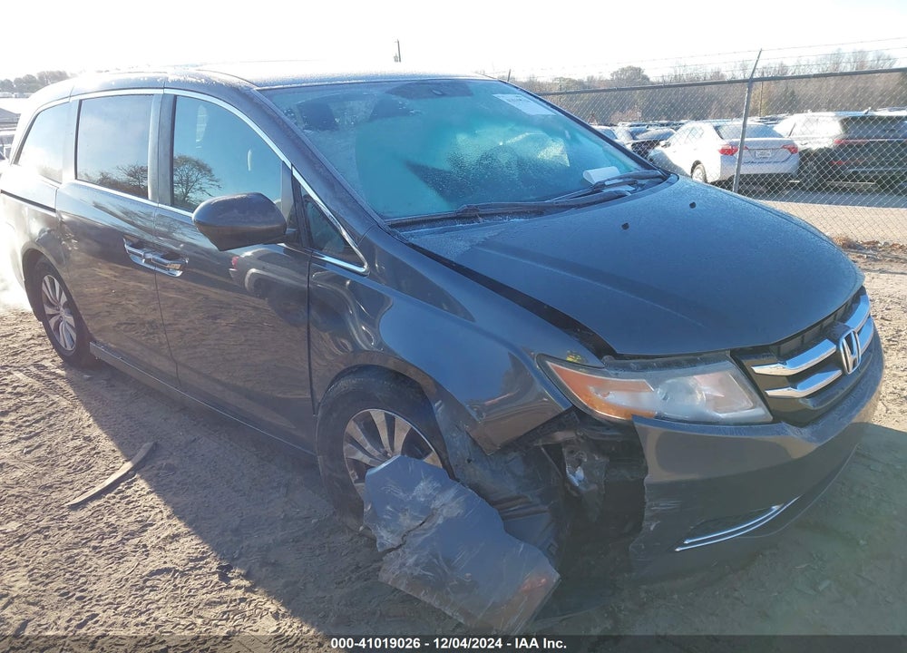 2016 HONDA ODYSSEY SE VIN: 5FNRL5H37GB051467