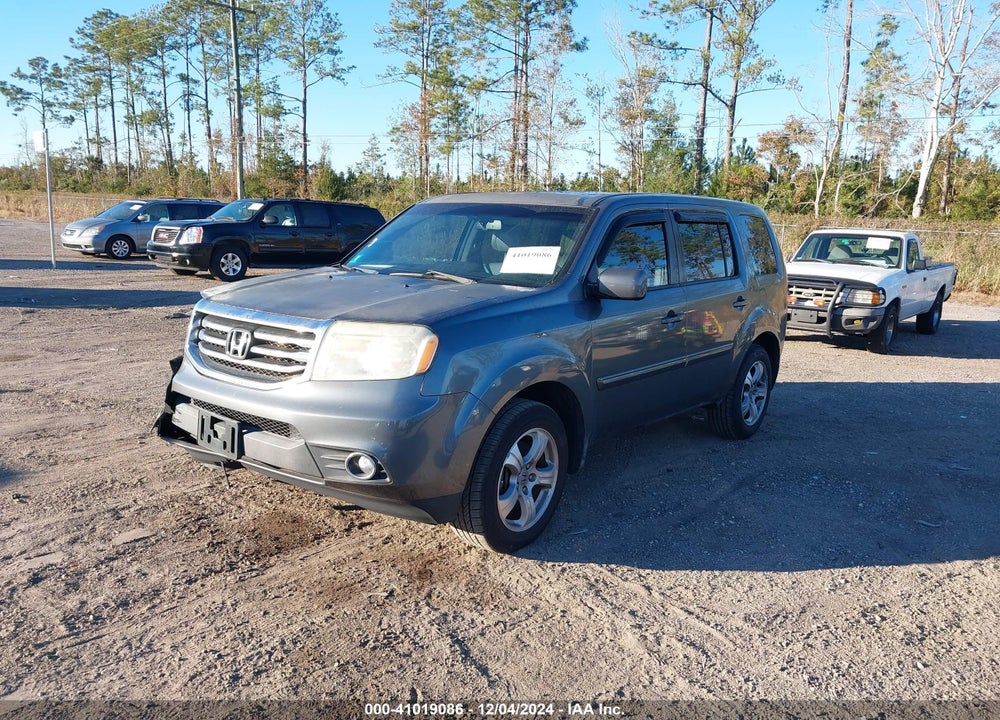 2012 HONDA PILOT EX-L VIN: 5FNYF3H77CB004346