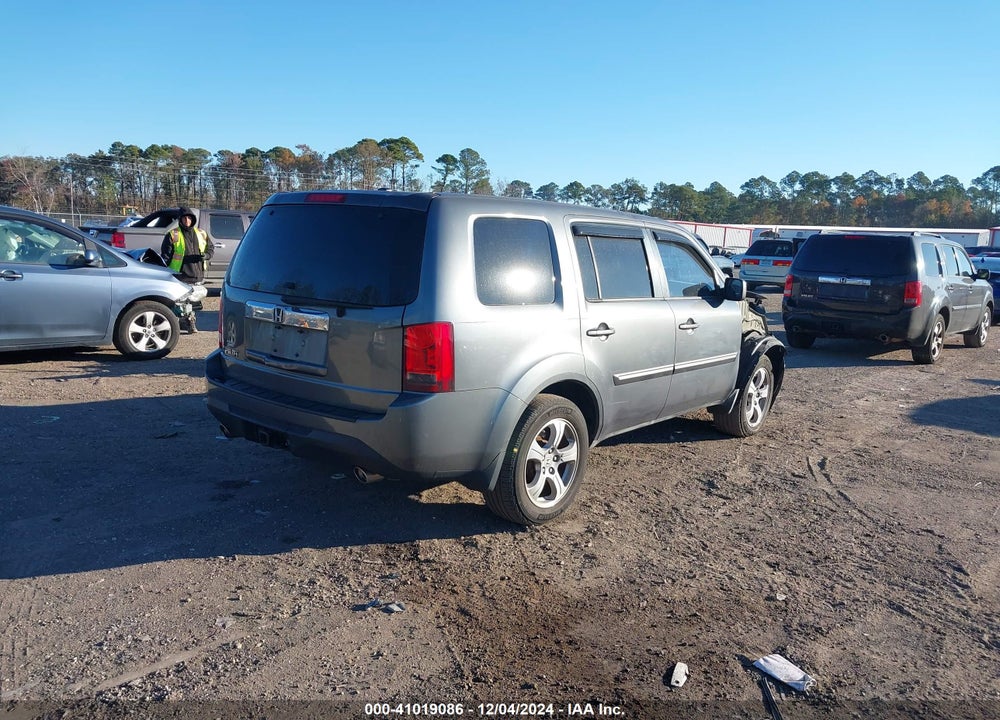 2012 HONDA PILOT EX-L VIN: 5FNYF3H77CB004346
