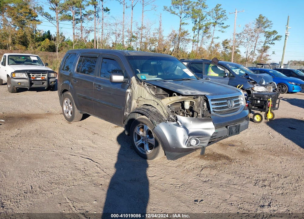 2012 HONDA PILOT EX-L VIN: 5FNYF3H77CB004346