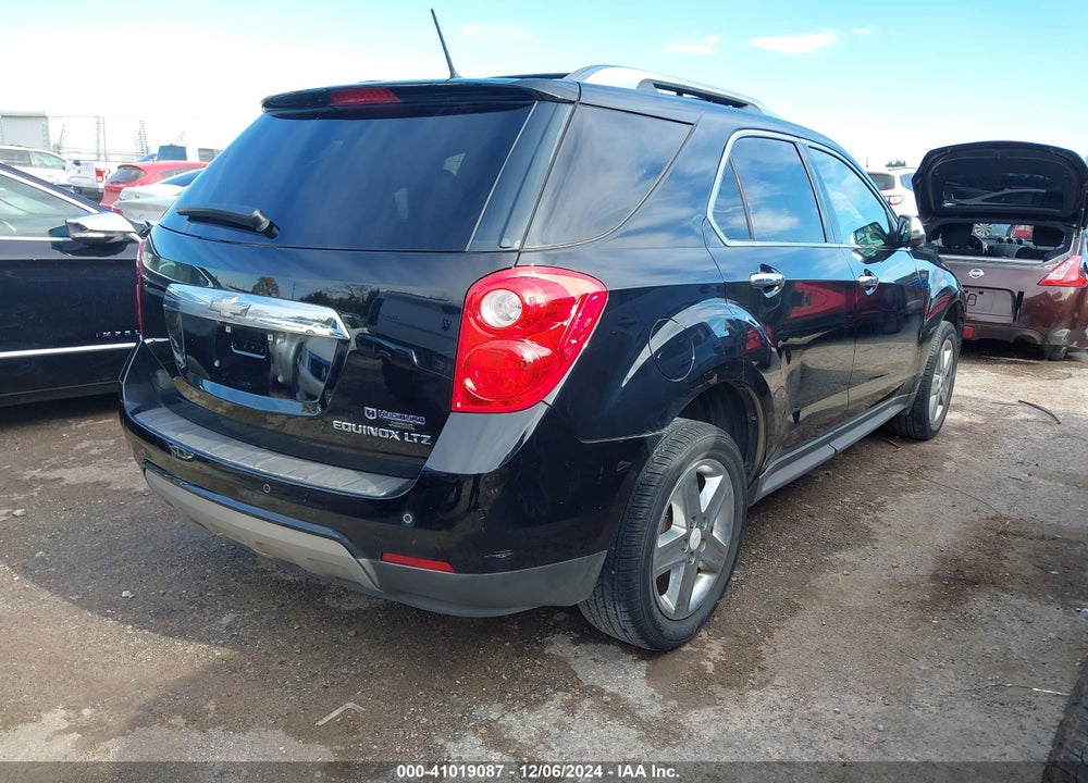 2014 CHEVROLET EQUINOX LTZ VIN: 2GNALDEK4E6147702