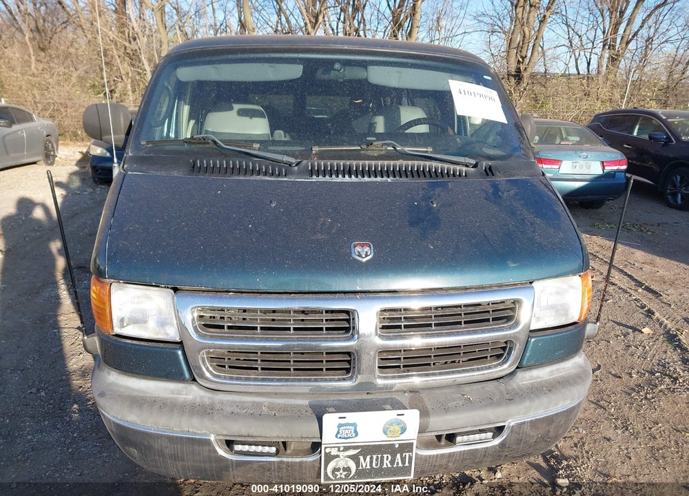 2001 DODGE RAM VAN 1500 CONVERSION VIN: 2B6HB11Y11K557947