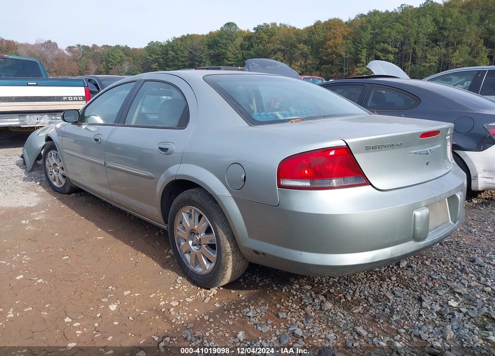 2005 CHRYSLER SEBRING LIMITED VIN: 1C3EL66R45N573407