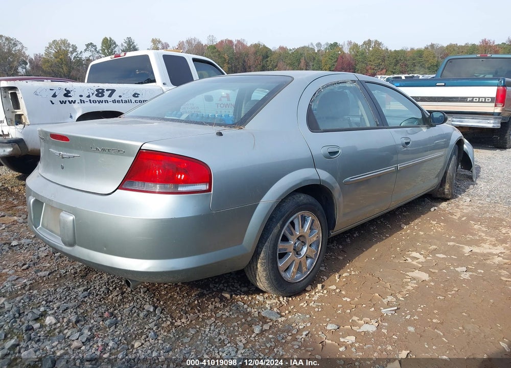 2005 CHRYSLER SEBRING LIMITED VIN: 1C3EL66R45N573407