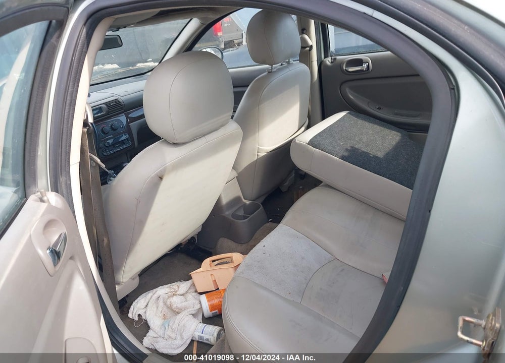 2005 CHRYSLER SEBRING LIMITED VIN: 1C3EL66R45N573407