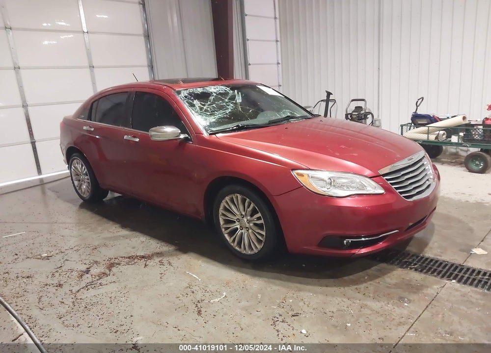 2012 CHRYSLER 200 LIMITED VIN: 1C3CCBCG9CN116625