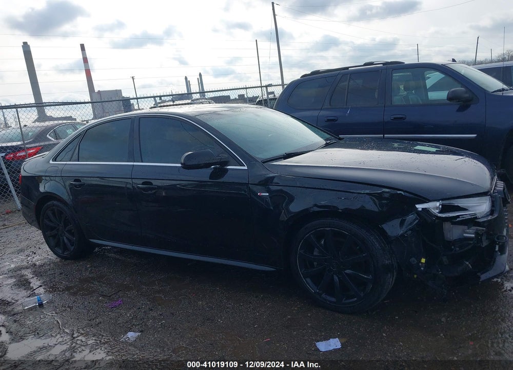 2014 AUDI A4 2.0T PREMIUM VIN: WAUBFAFL8EN021216
