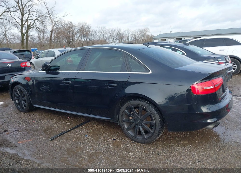 2014 AUDI A4 2.0T PREMIUM VIN: WAUBFAFL8EN021216