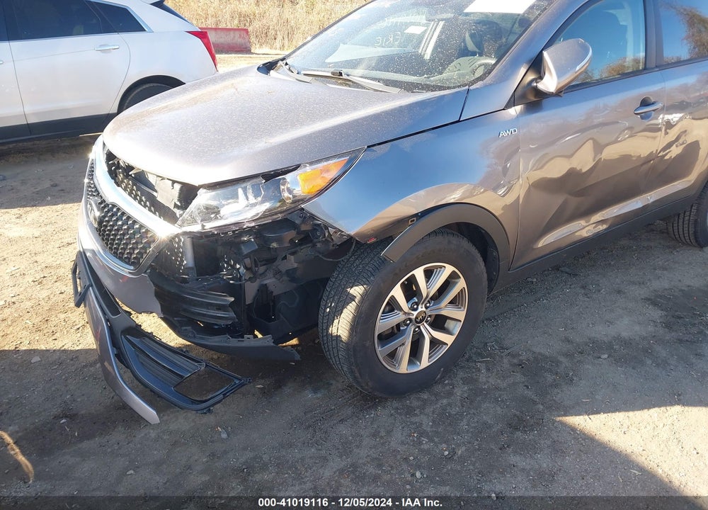 2015 KIA SPORTAGE LX VIN: KNDPBCACXF7723325