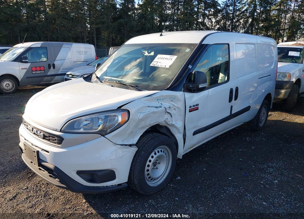 2022 RAM PROMASTER CITY CARGO VAN VIN: ZFBHRFAB0N6W36159