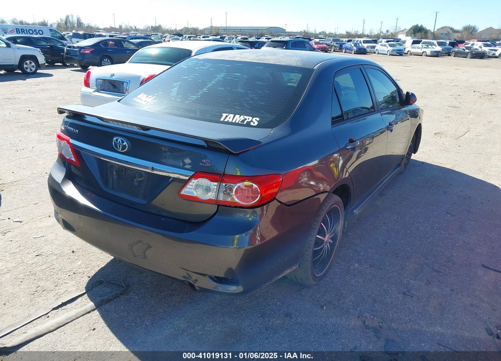 2012 TOYOTA COROLLA S VIN: 5YFBU4EEXCP042503