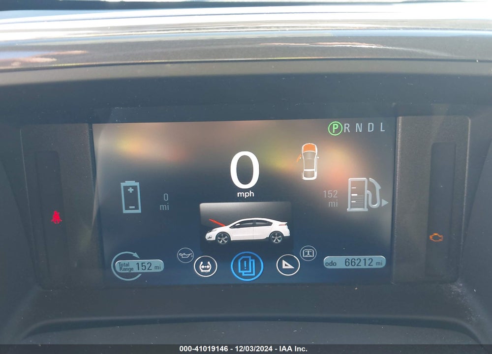 2011 CHEVROLET VOLT VIN: 1G1RD6E48BU103293