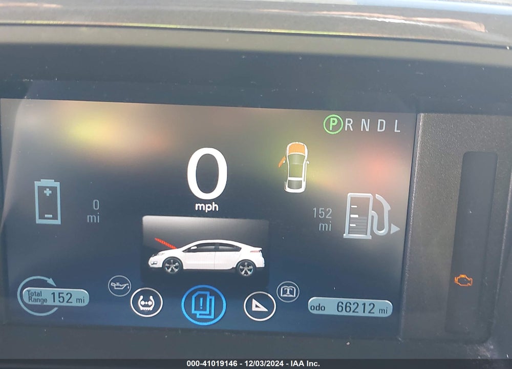 2011 CHEVROLET VOLT VIN: 1G1RD6E48BU103293