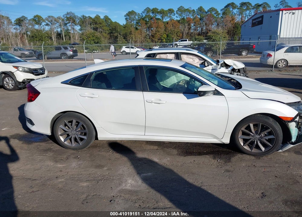 2021 HONDA CIVIC EX VIN: 19XFC1F34ME008687