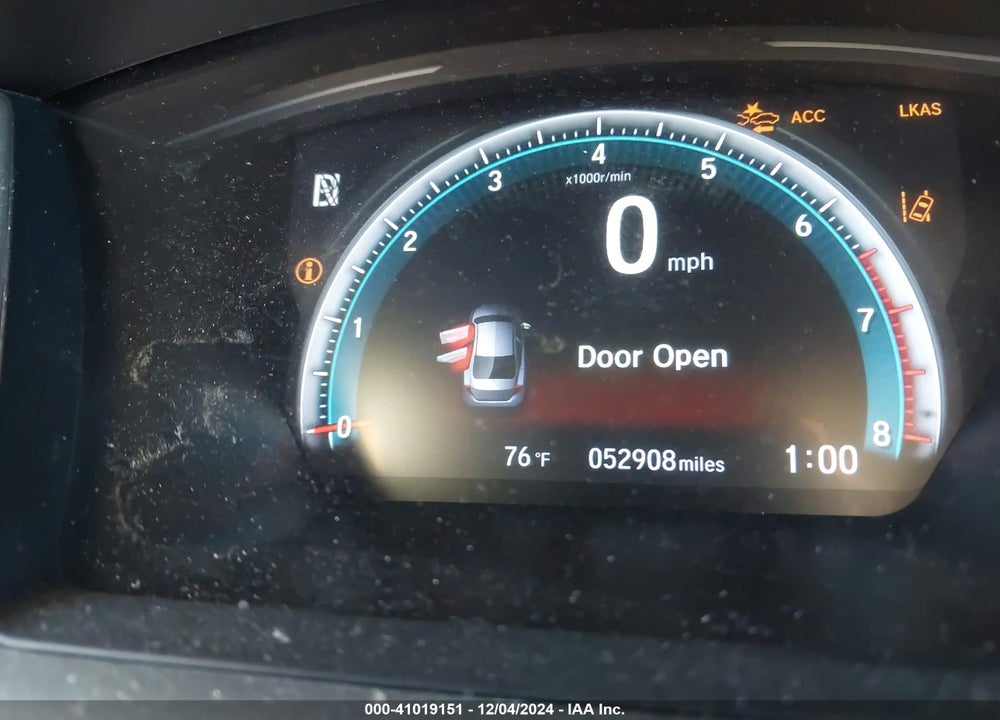 2021 HONDA CIVIC EX VIN: 19XFC1F34ME008687