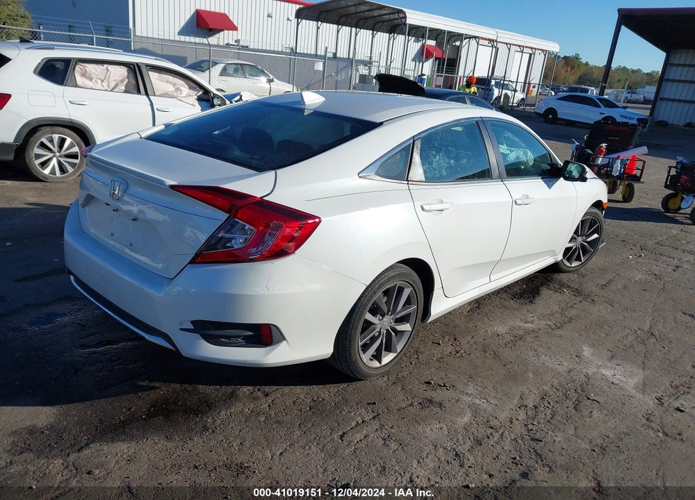 2021 HONDA CIVIC EX VIN: 19XFC1F34ME008687