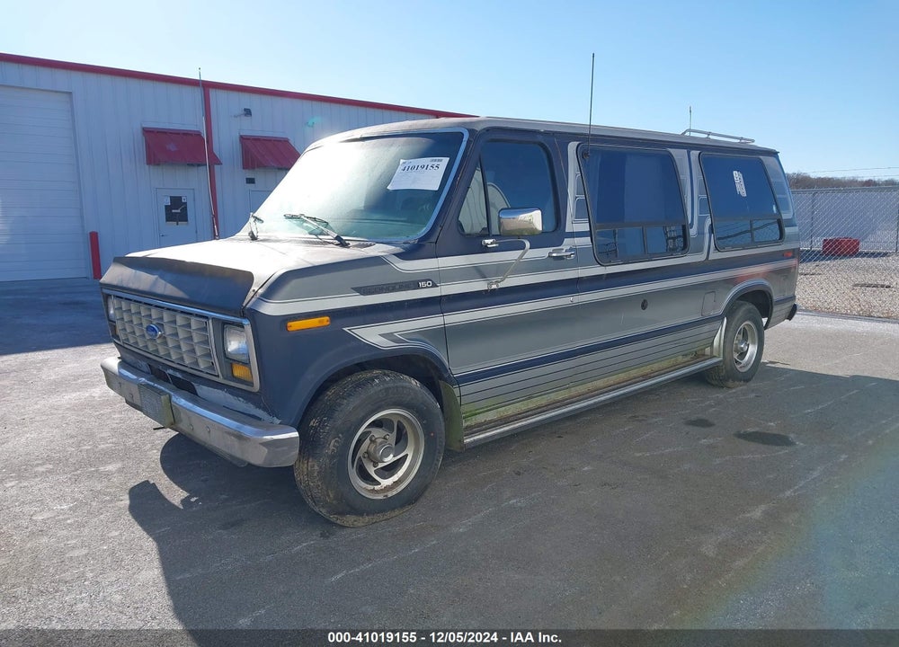 1989 FORD ECONOLINE E150 VAN VIN: 1FDEE14N6KHC19824