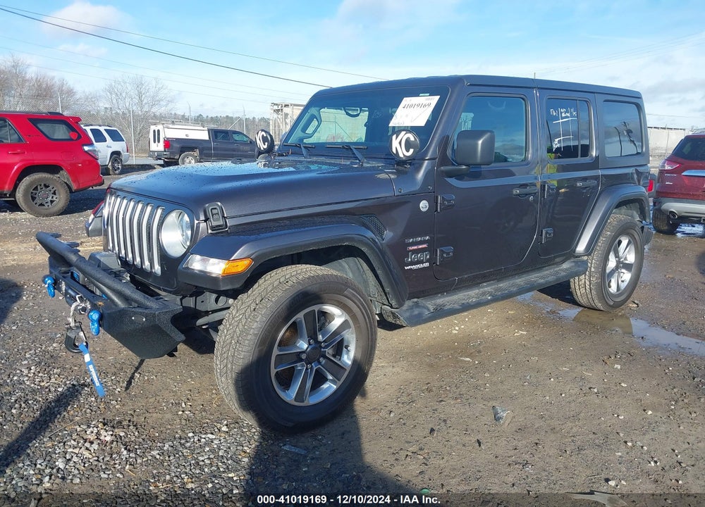 2021 JEEP WRANGLER UNLIMITED SAHARA 4X4 VIN: 1C4HJXEM5MW581647