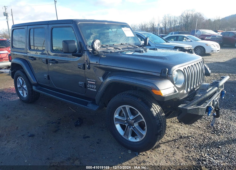 2021 JEEP WRANGLER UNLIMITED SAHARA 4X4 VIN: 1C4HJXEM5MW581647