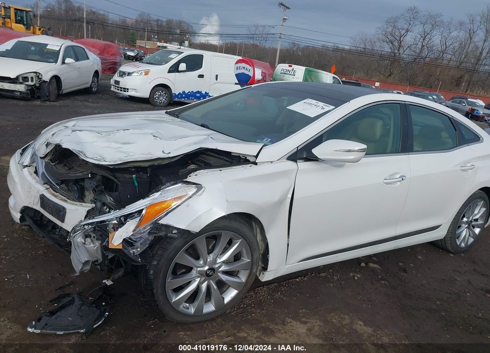 2013 HYUNDAI AZERA VIN: KMHFH4JG0DA262442