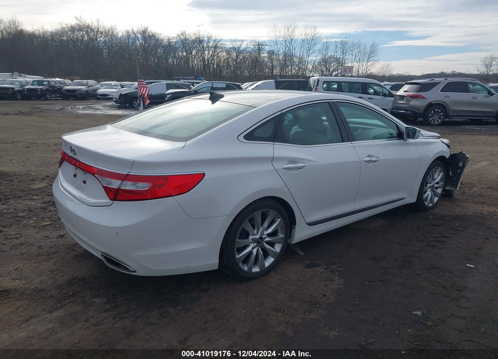 2013 HYUNDAI AZERA VIN: KMHFH4JG0DA262442