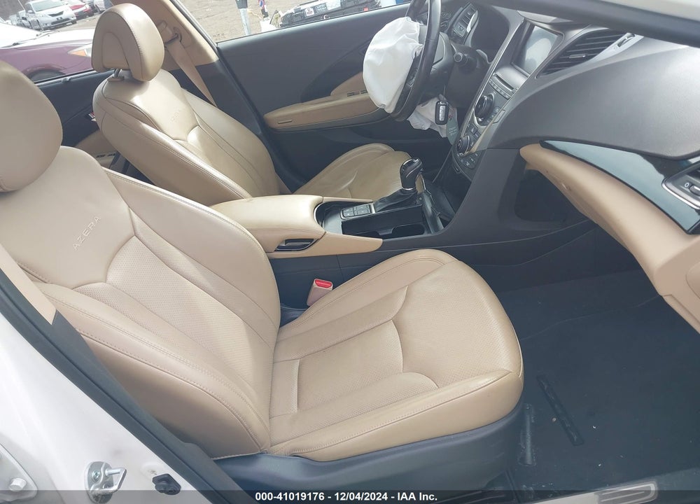 2013 HYUNDAI AZERA VIN: KMHFH4JG0DA262442